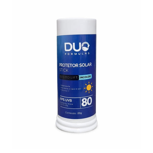 Protetor Solar Stick FPS 80 UVB Incolor com Vitamina C e Efeito Lift Matte | Resistente à Água | Plump Oleactif | 20g