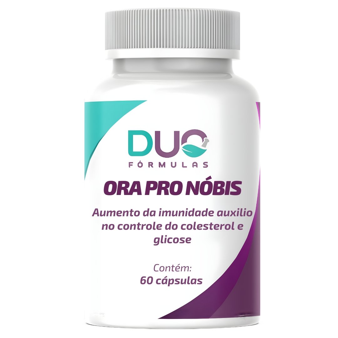 Ora-Pro-Nóbis 500mg – Suplemento Natural | Rico em Proteínas, Vitaminas e Minerais | 60 Cápsulas