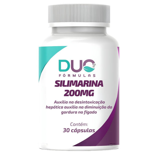 Silimarina 200mg – Desintoxicação e Proteção Hepática Natural | 30 Cápsulas