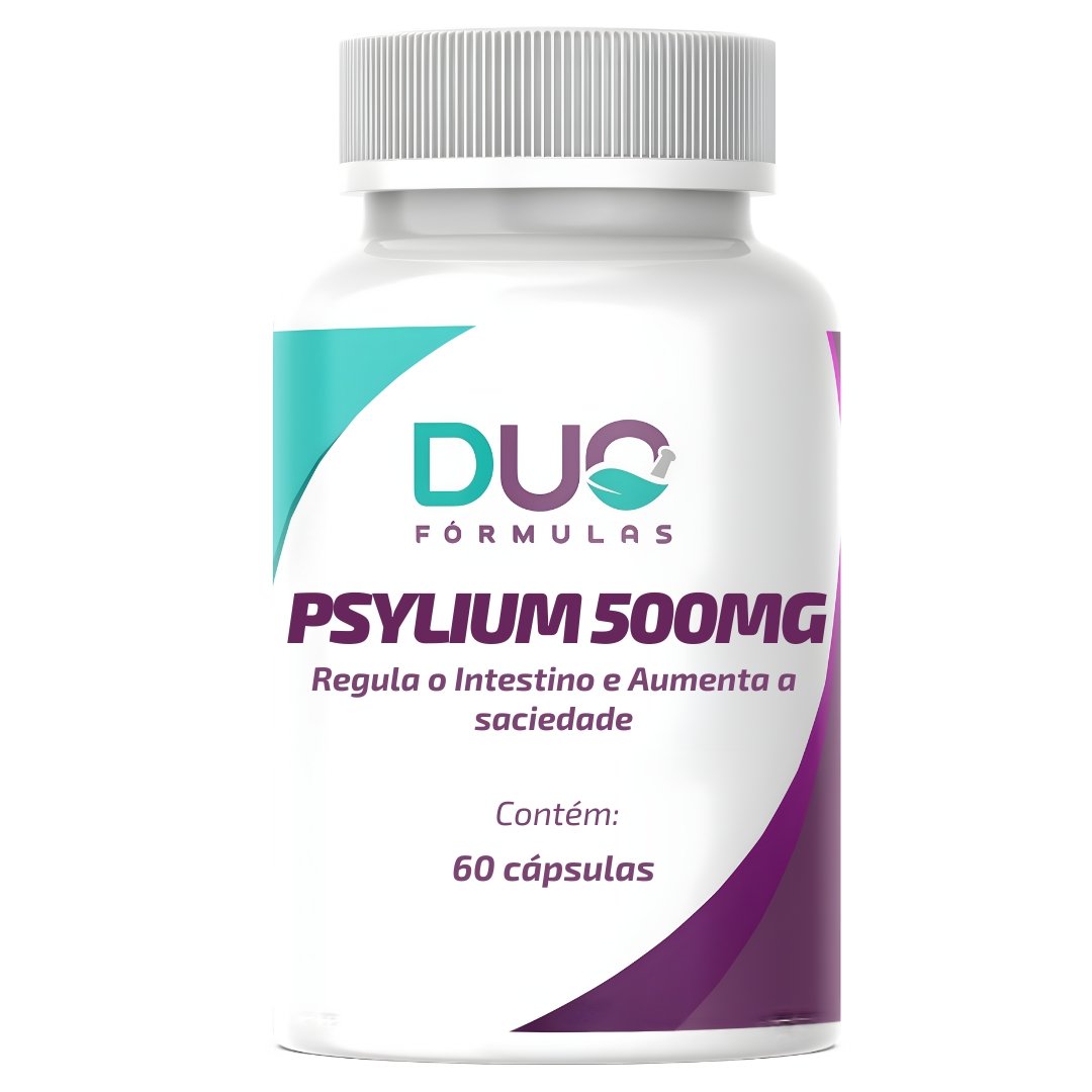 Psyllium 500g – Fibras Naturais Sacietógenas | Regula o Intestino e Aumenta a Imunidade