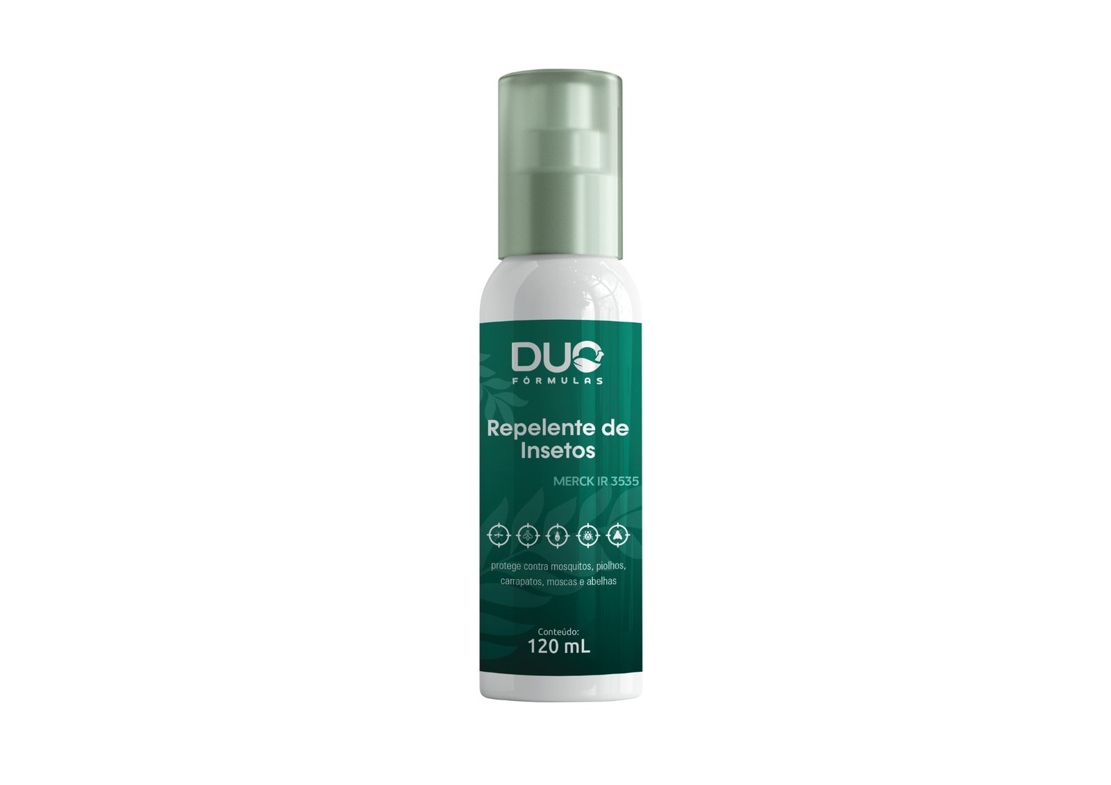 Spray Repelente de Insetos MERCK IR3535 com Óleo de Citronela 120ml | Proteção por até 6h | Seguro para Crianças