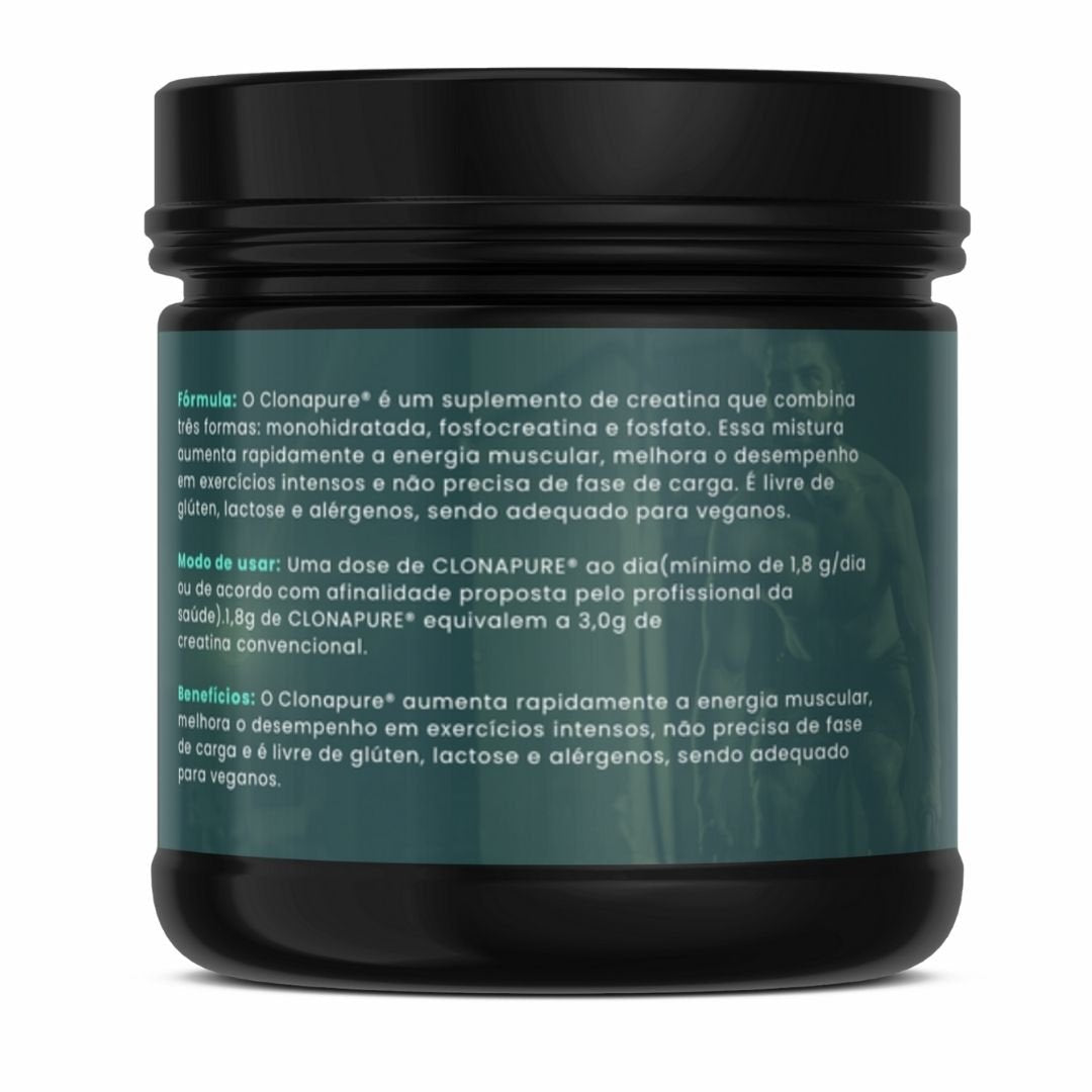 Clonapure 95G – Creatina Avançada para Energia e Desempenho - imagem 3